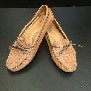 G.H. Bass & Co. Women’s Woven Leather Bass Winnie Moccasins